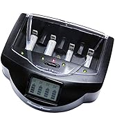 MaximalPower FC999 Universal Rapid Charger for Alkaline, RAM, Ni-MH, Ni-CD, AA, AAA, C, D, 9V Bat...