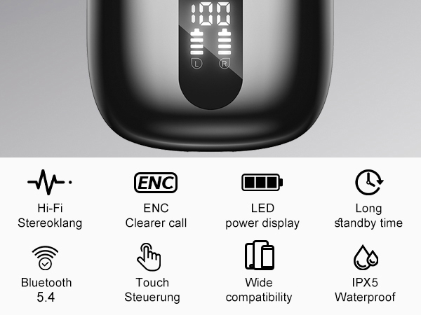 Bluetooth Earbuds Wireless Headphones