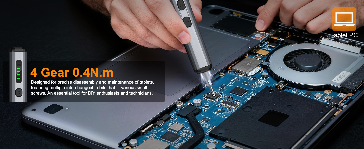 precision screwdriver set electric