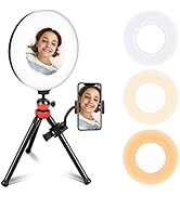 EMART LED Ring Light with Tabletop Tripod Stand,9