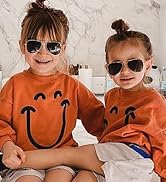 Gleyemor Kids Polarized Aviator Sunglasses for Little Girls Boys Juniors Teenagers, Two Sizes 50M...