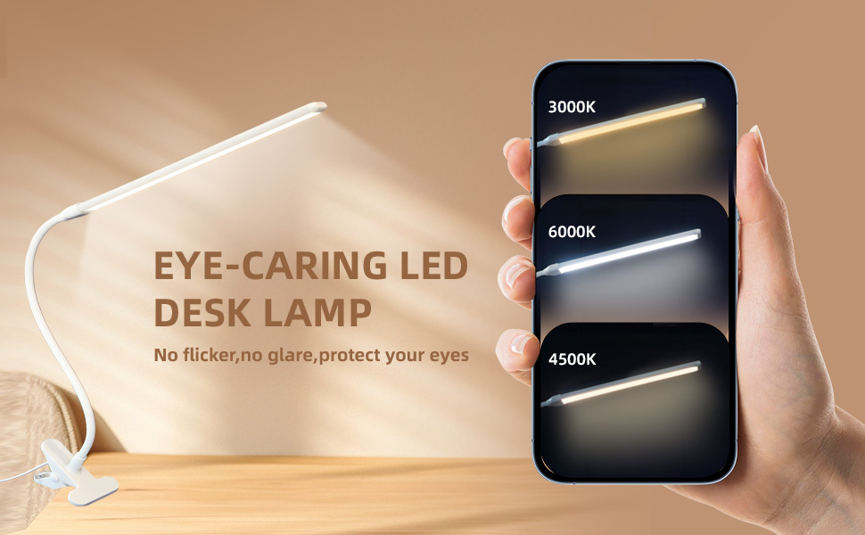 no flicker, no glare, less blue light hazard