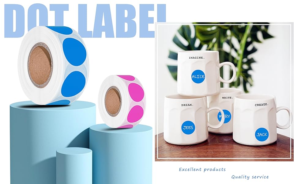 Colored Dot Stickers Label Sticker Round Color Coding Labels Circle Dots Labels Circle Stickers