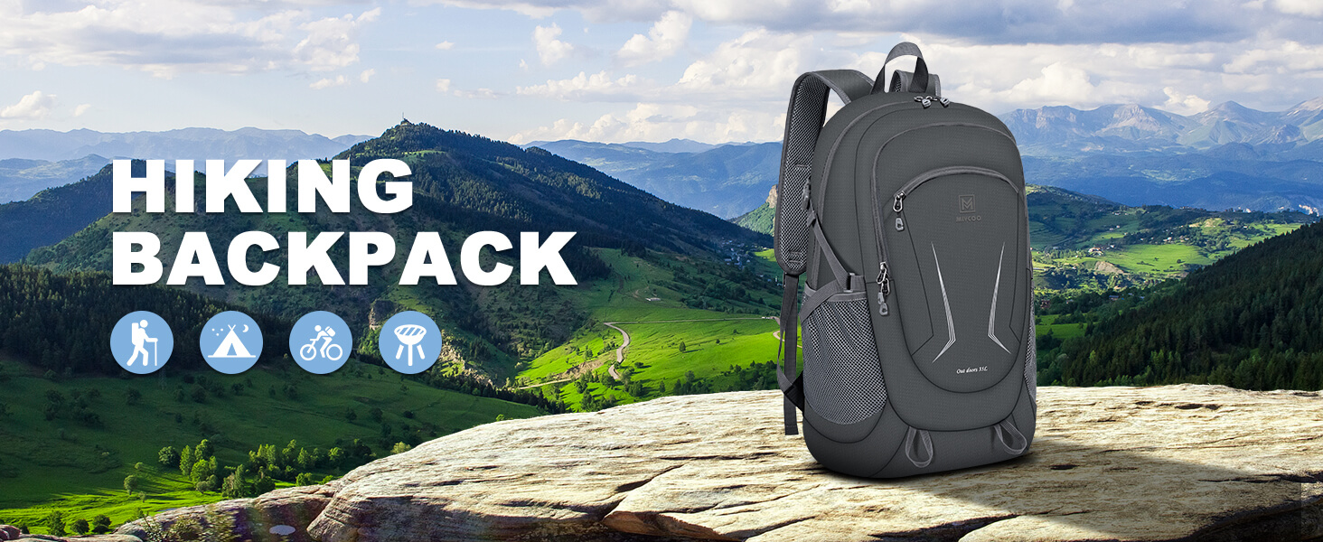 The MIYCOO packable backpack is ultralight.