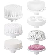 Face Scrubber | Facial Cleansing Brush Exfoliator Skin Care Beauty Products Powered Electric Wash...