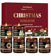 Christmas Scented Candles Set, 6 Pack Winter Scented Candles for Home, Holiday Gifts for Women &amp; ...