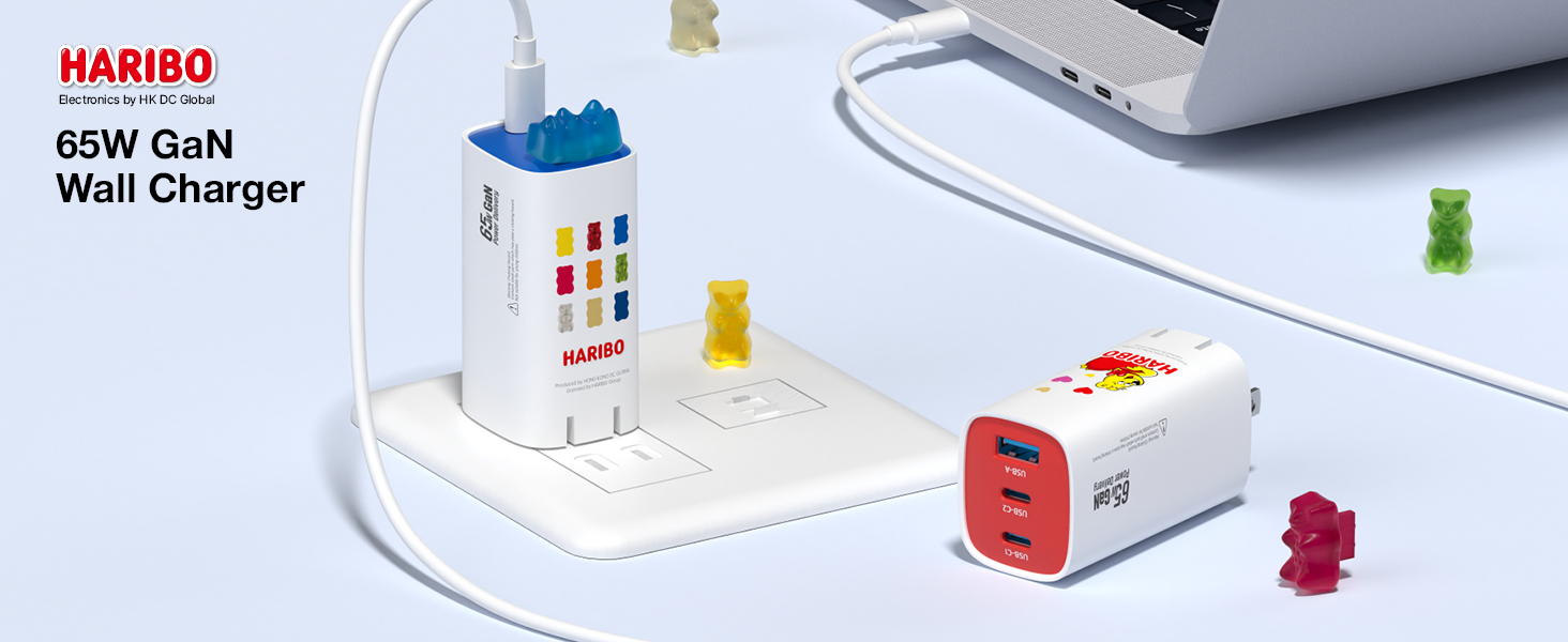 Haribo 65W GaN Wall Charger