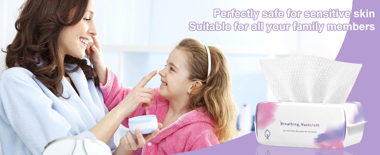 one time use face towels
