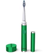 Pop Sonic Ultimate Pro Rechargeable Toothbrush (Green) - 40,000 Strokes/Min - Dupont Nylon Bristl...