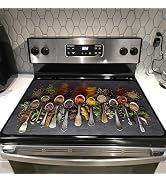 Glass Stove top Cover 28"x 20", Stove Top Covers for Electric Stove, Flat Range Mat for Glass Coo...