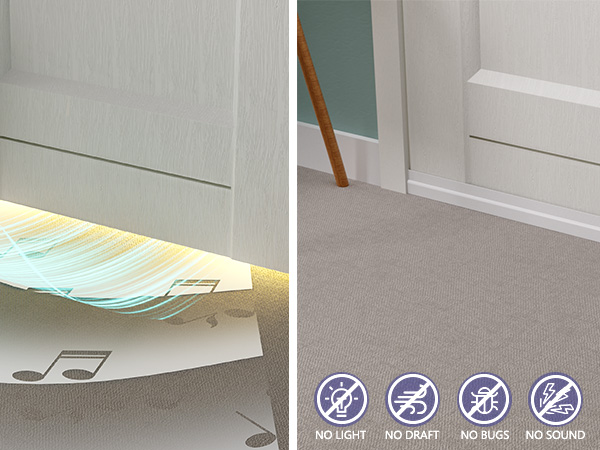 door draft stopper