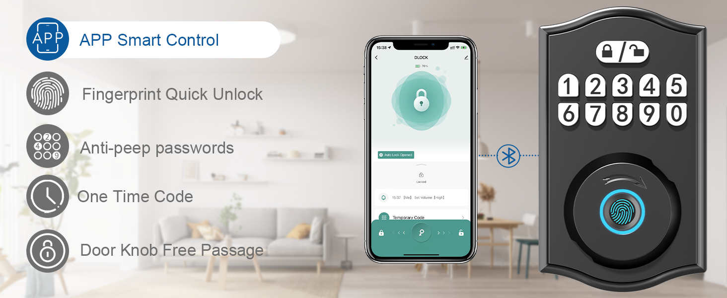 fingerprint door lock
