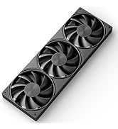 upHere 360mm All-in-One Computer Case Fan with PWM 4-Pin Interface High Performance Cooling Low N...