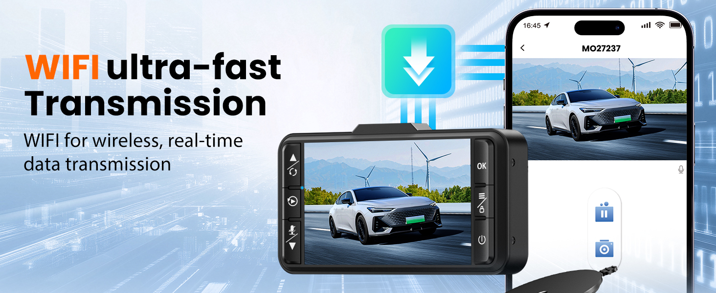 dash cam with wifi