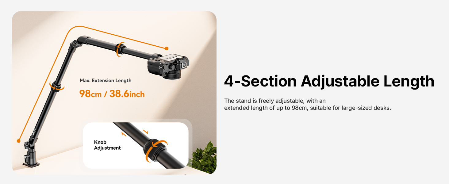 desk mount camera arm