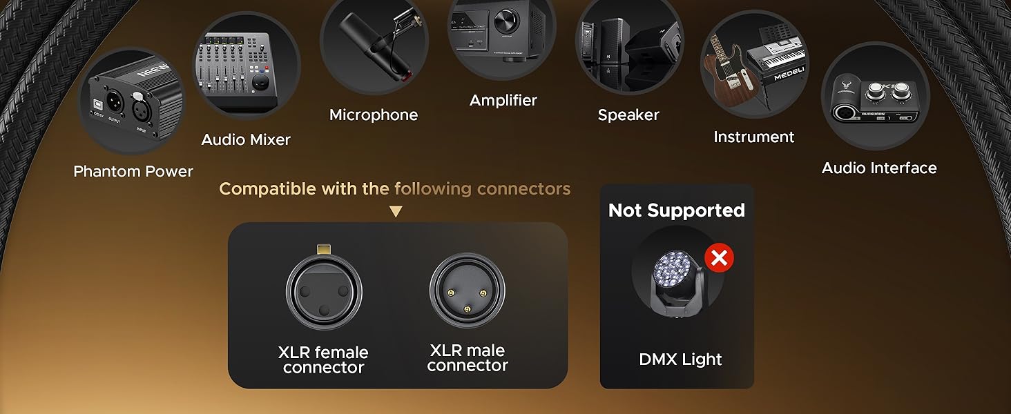 xlr cables xlr cable xlr microphone cable mic cable xlr cables for sound card amplifier interface