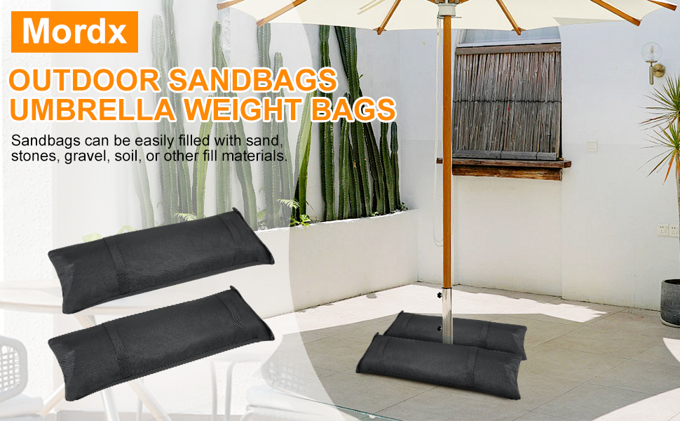 Umbrella Base Weight Sandbags Set