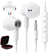 Wired Earphones 3.5mm Jack Headphones with Microphone for Samsung Galaxy A23 A14 A13 A12 A52 S10,...