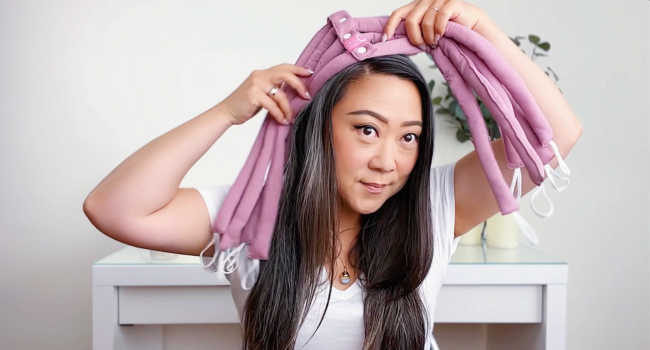 heatless curlers for overnight curls short hair medium length long hair loose curls spiral curls