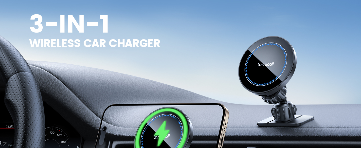 wireless car mount charger