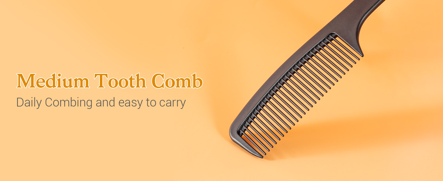 medium tooth comb