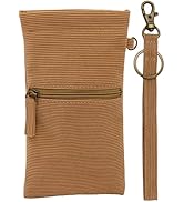 Soft Sunglass Pouch - Extra Large Eyeglasses Holder squeeze top - Glasses Holder Sleeve w/Wristle...