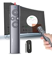 Norwii Presentation Clicker with Digital Pointer for TV LED LCD Screen, Presentation Remote, Slid...