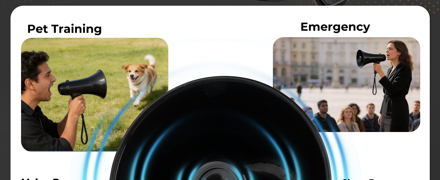 Rechargeable Megaphone