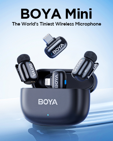 BOYA Mini wireless lavalier microphone