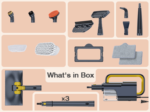 ScrubWiz Steam Mop Cleaner