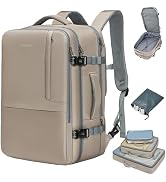 MOLNIA 50L Expandable Travel Backpack for Women Men, Convertible Carry On Backpack as Personal It...