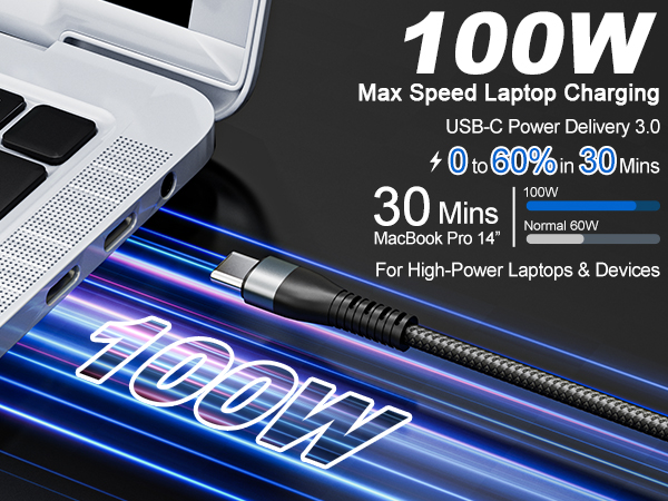 100w multi charging cable