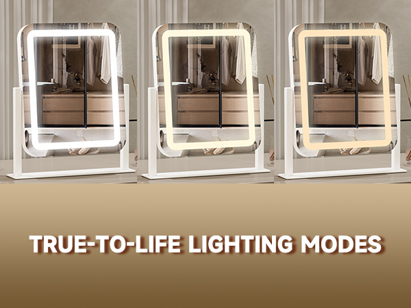 vanity mirror with lights light up mirror makeup mirror with lights large