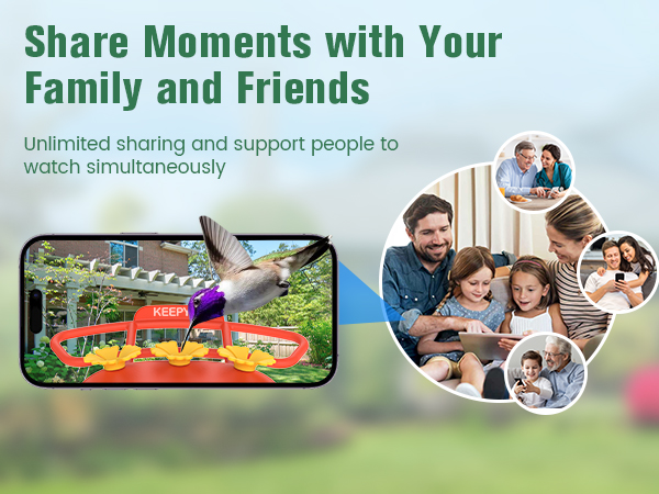 smart hummingbird feeder with camera