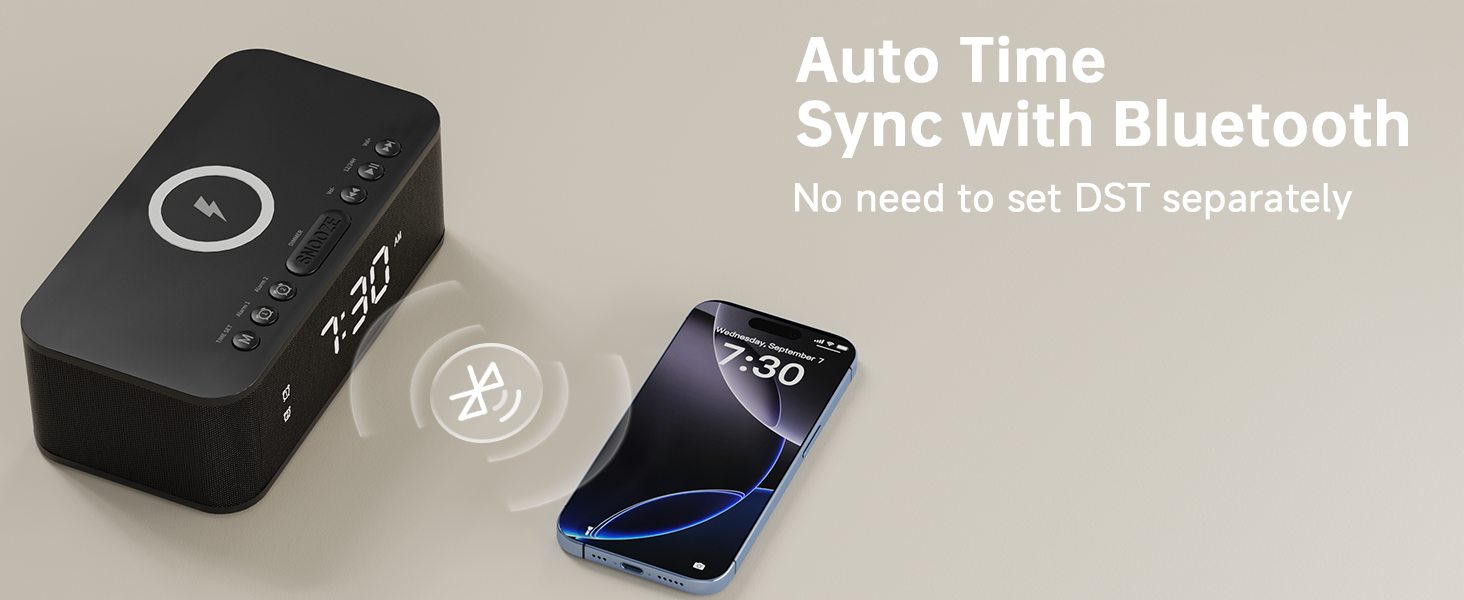 alarm clocks for bedrooms