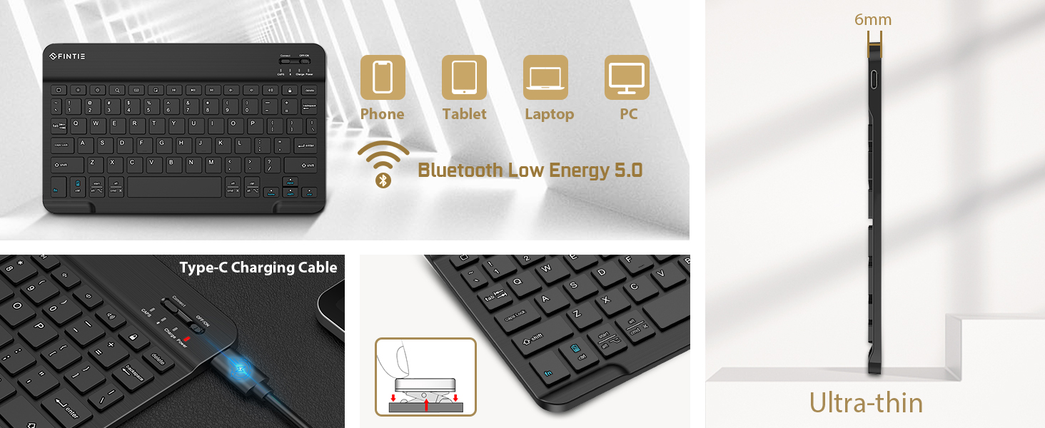 iPad A16 Case with Keyboard