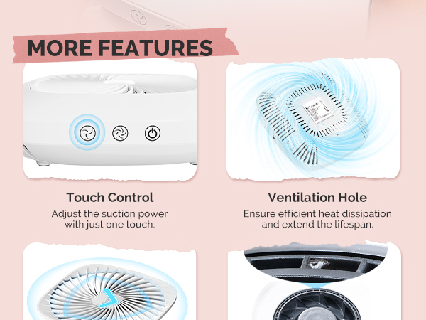 Nail Dust Collector Professional