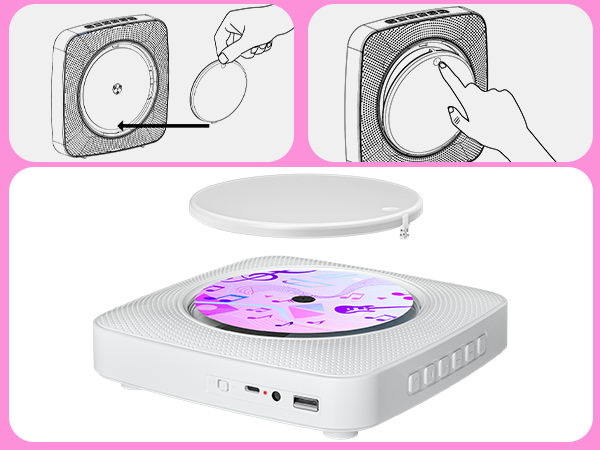CD Player with Bluetooth