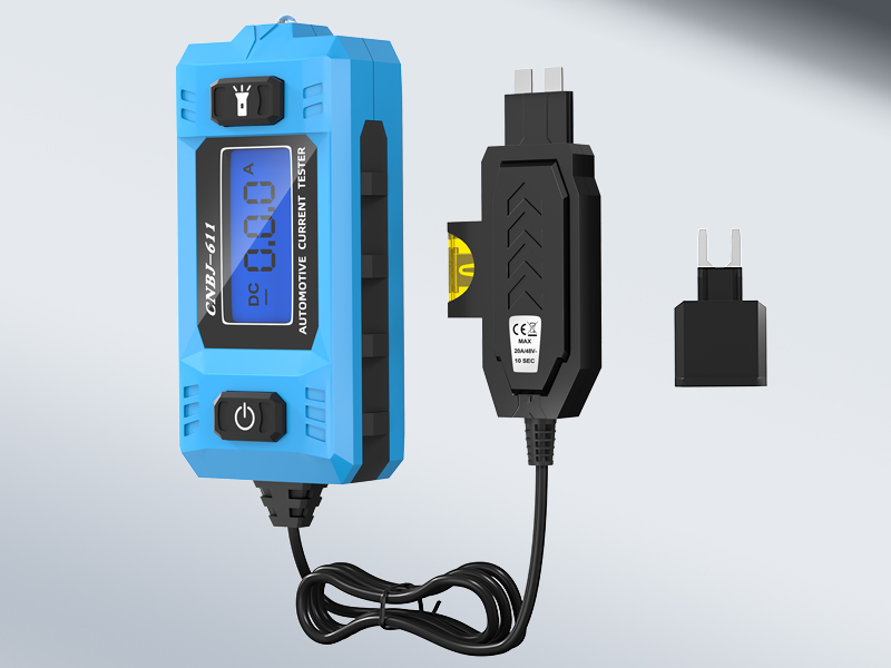 Car Fuse Tester Automotive Circuit Fault Probe Tester 20A 48V with Led Display Relay Fuse Tester