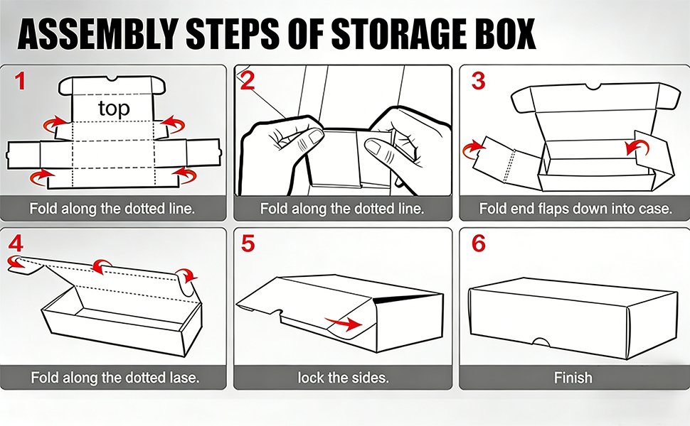baseball card storage box