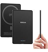 Kuulaa Magsafe Battery Pack 0.27'' 5000mAh Ultra Slim Magnetic Portable Charger Power Bank Suppor...