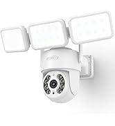 MAEZOE Floodlight Camera Wired (????/????) - Outdoor Smart ????-???? Security Cameras, 360° Cover...
