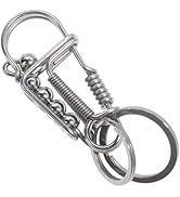 CMVFYL Cute Carabiner Clip, Keychain Accessories Aesthetic, Heavy Duty Snap Hook Key Fob, Handmad...