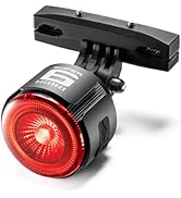 ROCKBROS Bike Taillight Smart Tracker, Adjustable Angle &amp; Dual Mounting Bicycle Rear Lights, Safe...