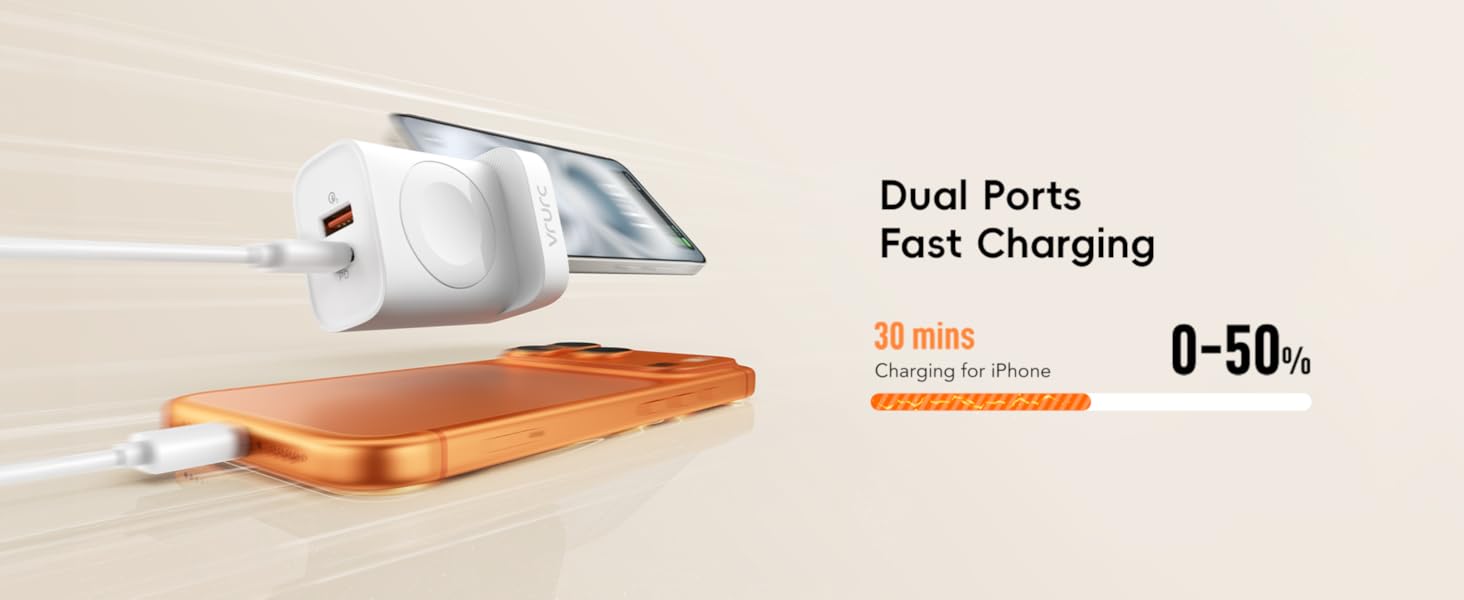 iphone charger fast charging