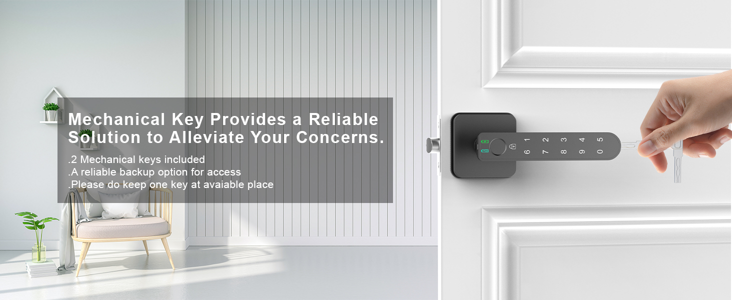 Mechnical Key Unlock Square