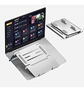 BICEUKI Aluminum Laptop Stand, Tablet Stand,Ergonomic Computer Stand, Mobile Phone Holder Noteboo...