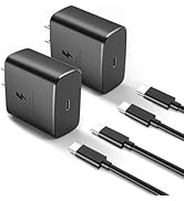Super Fast Charger Type C, [2 Pack] 45W USB C Wall Charger Fast Charging for Samsung Galaxy S25 U...