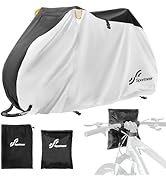 Sportneer Bike Cover: Waterproof Outdoor Bicycle Covers with Lock Hole &amp; Storage Bag - Rain Sun U...