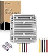 Nilight 24V to 12V Voltage Converter 240W 20A Voltage Regulator Step Down to 12VDC Waterproof DC ...